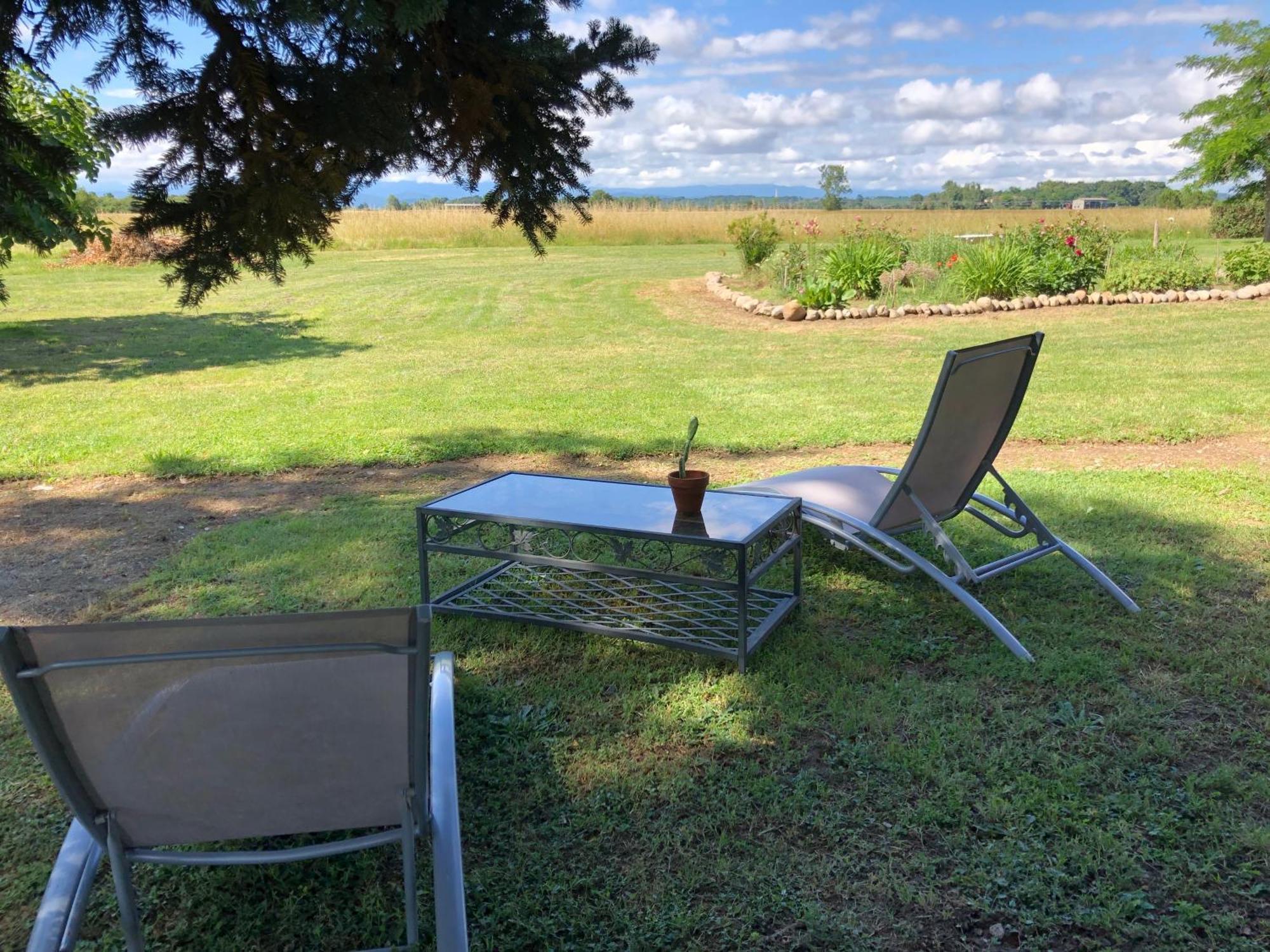 Location Gite 4 Personnes Mazeres - La Petite Maison Bagian luar foto